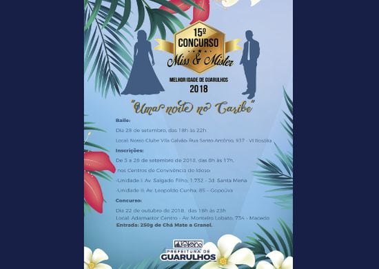 Últimos dias para inscrições no Concurso Miss e Mister Melhor Idade