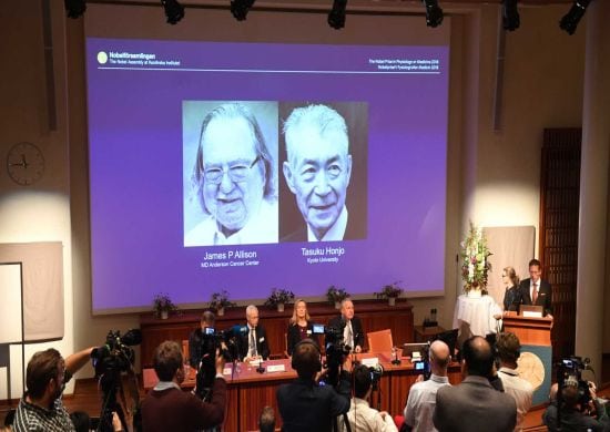 Terapia contra o câncer vence Nobel de Medicina de 2018