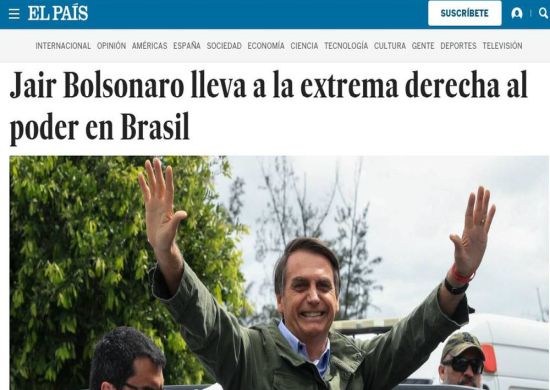 Imprensa internacional destaca desafios de Bolsonaro na Presidência