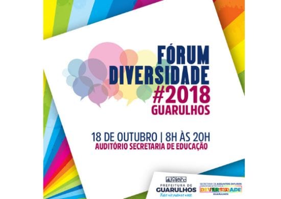 Segunda edição do Fórum da Diversidade acontece na próxima quinta(18)