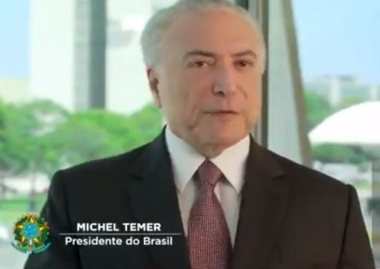 Temer pede tolerância e compreensão às diferenças na hora de votar