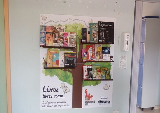 UBS Santa Paula ganha espaço de leitura