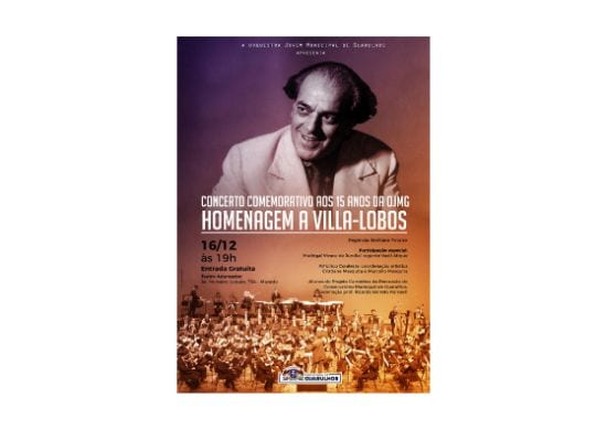 Orquestra Jovem comemora 15 anos e homenageia Villa-Lobos