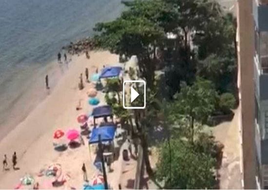 Tiroteio em praia de São Vicente mata um e fere dois…veja o vídeo