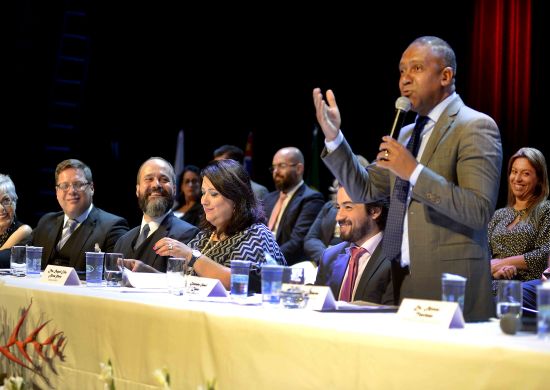 Professor Jesus participa da posse da nova diretoria da OAB Guarulhos