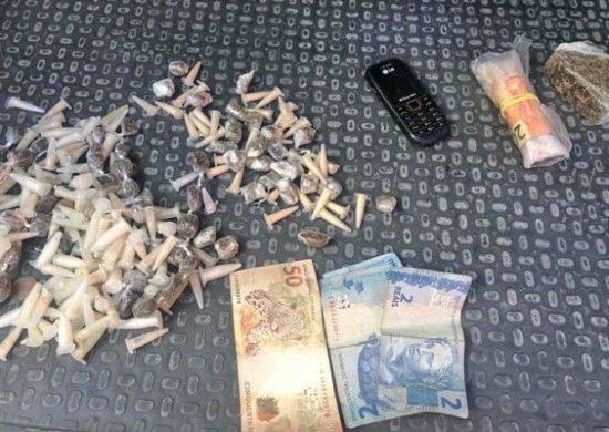 Traficante é preso no no Jardim Palmira prla ROCAM