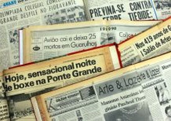 Arquivo Histórico disponibiliza publicações antigas da Folha Metropolitana