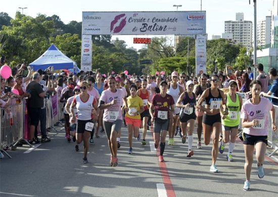 Inscrições esgotadas para a Corrida do Batom em Guarulhos