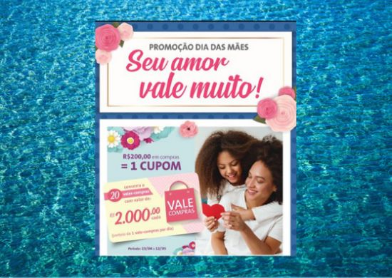Dia das Mães: Shopping Bonsucesso sorteia 20 vales-compras em promoção