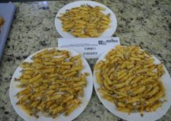 Macarrão recheado de drogas é apreendido no CDP Guarulhos I