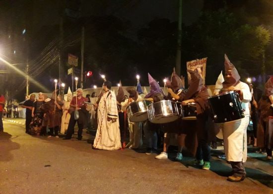 10ª Procissão do Fogaréu marca comemorações da Semana Santa em Guarulhos