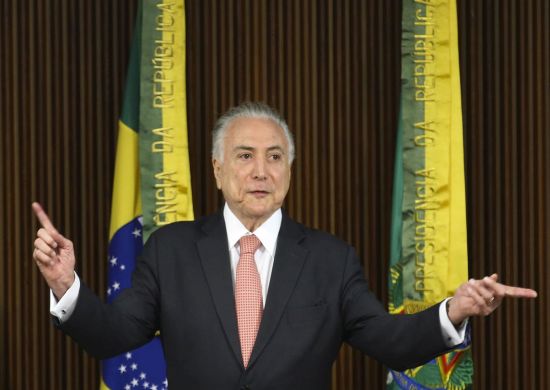 MPF em São Paulo denuncia Temer por lavagem de dinheiro