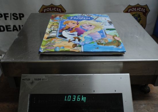 Mulheres tentam embarcar em Guarulhos com drogas em livro da Frozen
