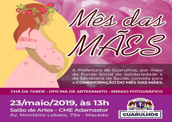 Mês das Mães será comemorado com gestantes de UBSs nesta quinta-feira