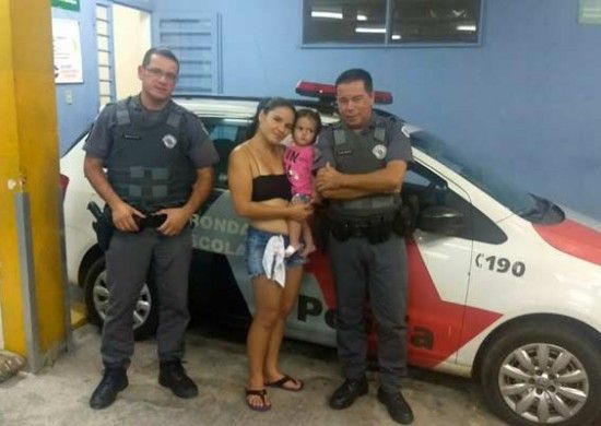 PM’s salvam bebê engasgada com leite materno na Cidade Seródio