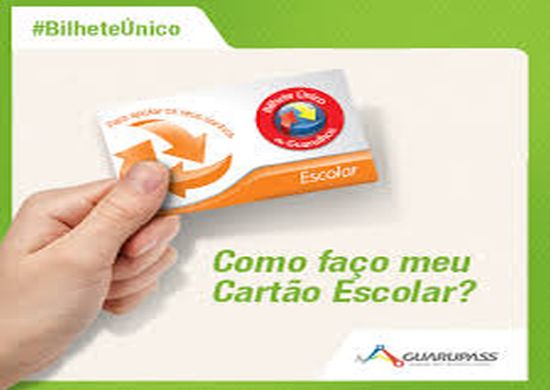 Guarupass explicam o passo a passo para obter o Bilhete Único Escolar