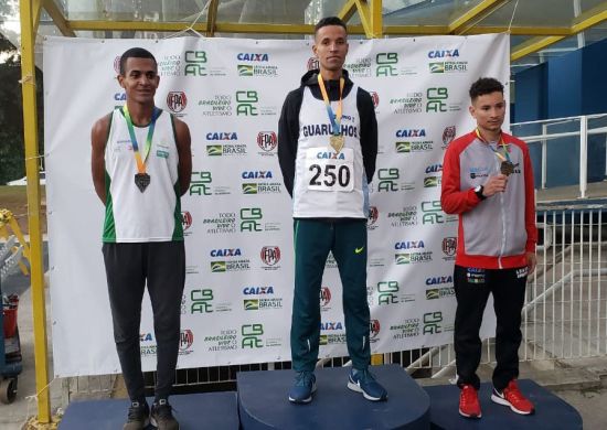 Atleta de Guarulhos conquista duas medalhas de ouro no Atletismo