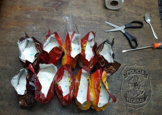 PF apreende droga em embalagens de café no aeroporto de Guarulhos