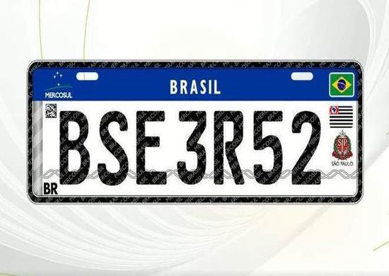 Contran adia placas do Mercosul para janeiro de 2020
