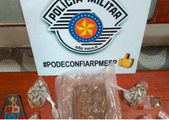 Polícia prende traficante de drogas na Vila São Rafael