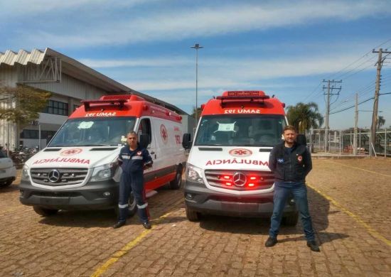 Samu Guarulhos ganha mais duas ambulâncias para renovação da frota
