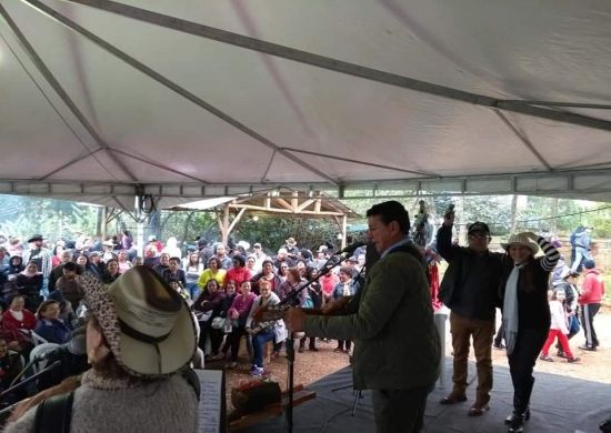 Rancho dos Romeiros recebe devotos de Nsa Sra de Bonsucesso com música e comidas típicas