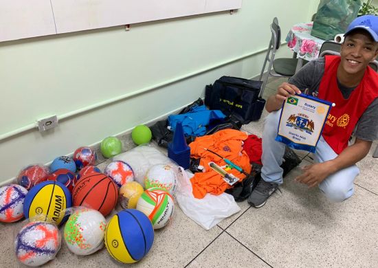 Rotary Run une saúde e solidariedade: escola no Arapongas foi uma das beneficiadas em 2018