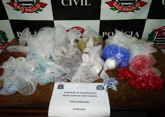 Tráfico de drogas sofre duro golpe da polícia no Jardim Cumbica