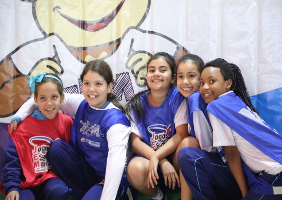Jogos escolares mobilizam alunos da rede municipal de ensino