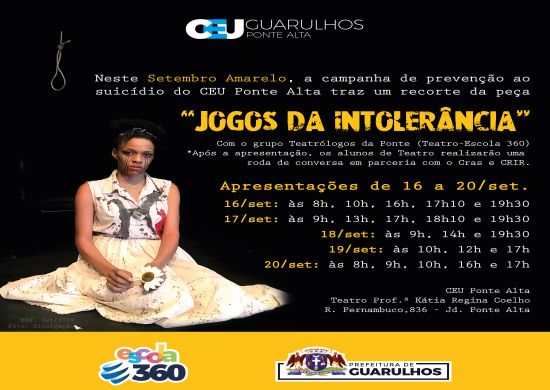 CEU Ponte Alta promove ações de prevenção ao suicídio