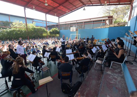 Orquestra Jovem se apresenta no Jardim Palmira nesta sexta-feira