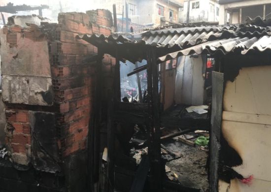 Dacoi vistoria área incendiada na Vila Barros para definir ações