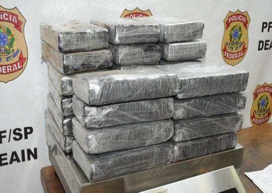 PF apreende quase 30 kg de cocaína no Aeroporto de Guarulhos