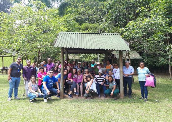 Idosos têm atividade de promoção à saúde no Parque da Cantareira
