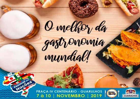 GUARULHOS SEDIA A 1ª FESTA DAS NAÇÕES