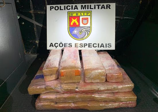 Mulher é presa no Mato Grosso tentando trazer drogas para Guarulhos
