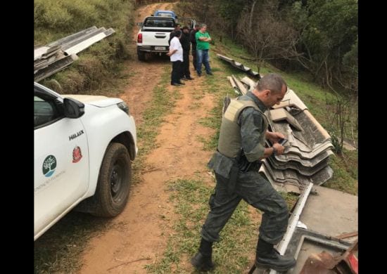 Prefeitura flagra desmatamento na Serra da Cantareira
