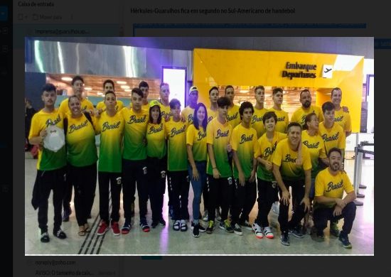 Hérkules-Guarulhos fica em segundo no Sul-Americano de handebol