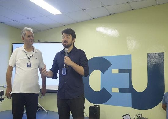 Prefeito Guti inaugura Academia na Praça 60+no CEU Ponte Alta