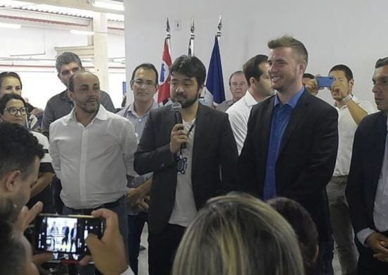 Prefeito Guti prestigia inauguração do CEU Itapegica
