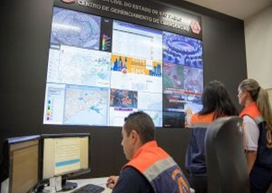 Defesa Civil alerta para chuvas acima da média nos próximos dias