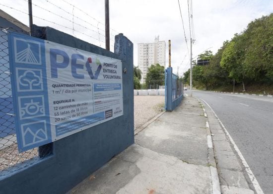 PEV Parque Santo Antonio recebe resíduos de construção e madeira