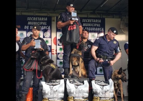Canil da GCM de Guarulhos é vice-campeão em competição na cidade de Monte Mor