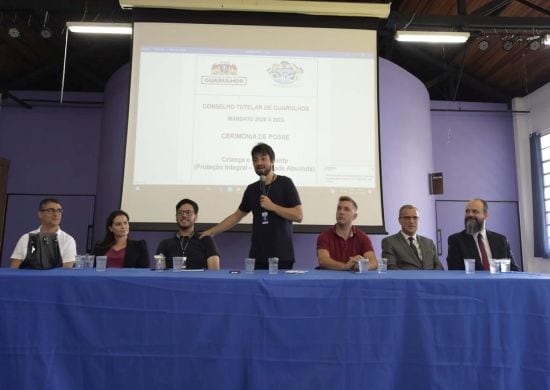 Prefeito Guti prestigia posse de conselheiros tutelares no Adamastor