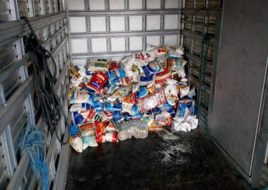 Mais de uma tonelada de alimentos são doados ao Fundo Social neste fim de semana