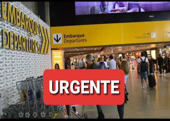 URGENTE: Aeroporto de Guarulhos suspende atividades no Terminal 1