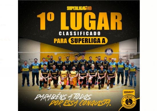 Vedacit Vôlei Guarulhos já está garantido na elite no vôlei nacional