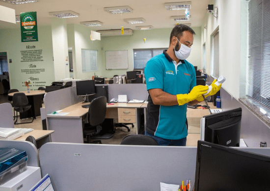 ACE-Guarulhos higieniza sede e retoma atividades internas de forma gradual nesta semana