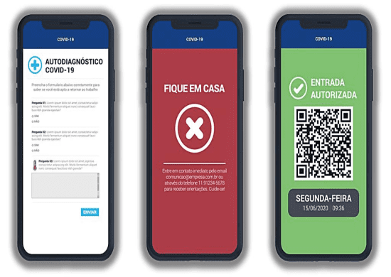 Formulário virtual ajuda empresas a identificar sintomas de Covid-19 em funcionários na reabertura