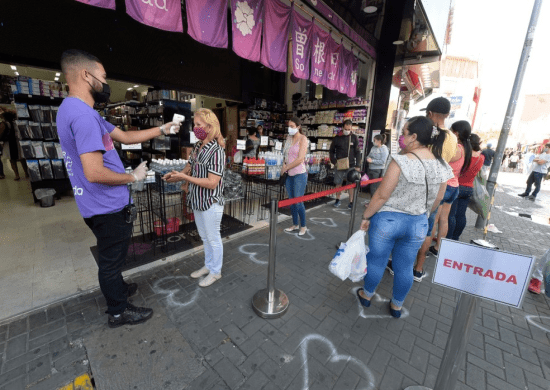 Fiscalização aponta que só 38% dos estabelecimentos comerciais de Guarulhos cumpriram normas de reabertura